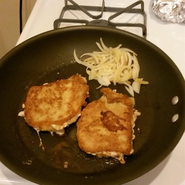 Gingered Pork Chops in Orange Juice