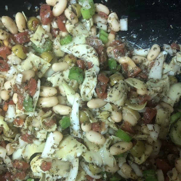 Cannellini Bean and Artichoke Salad