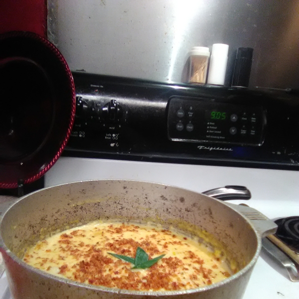 Cheesy Potato Leek Soup