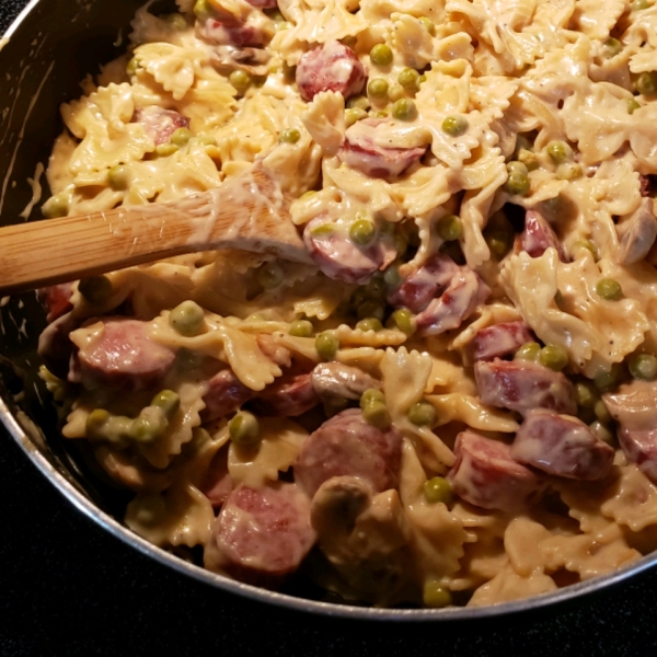 Kielbasa Alfredo