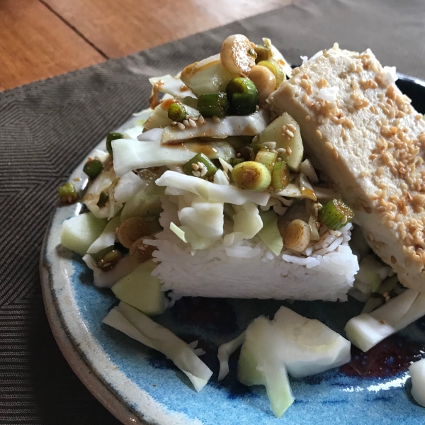 Spicy Tofu Salad Bowl