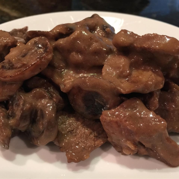 Healthier Beef Stroganoff III