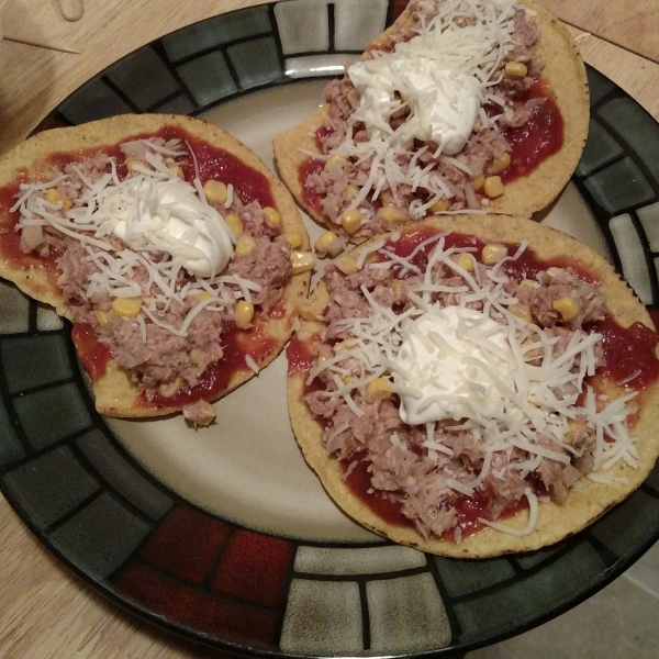 Tuna Lime Tostadas