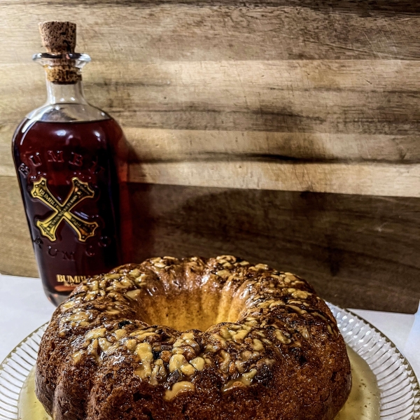 Golden Rum Cake