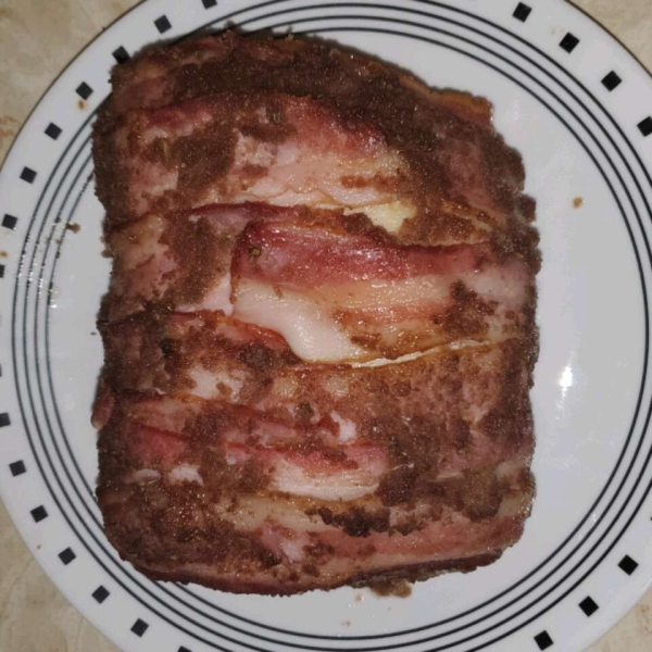 Sweet Bacon-Wrapped Pork Loin