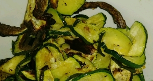 Warm Zucchini-Basil Salad