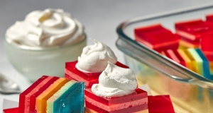 Seven Layer Gelatin Salad