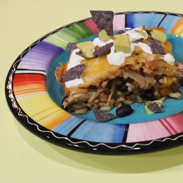 Chicken Fajita Casserole