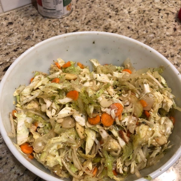 Easy Asian Cole Slaw