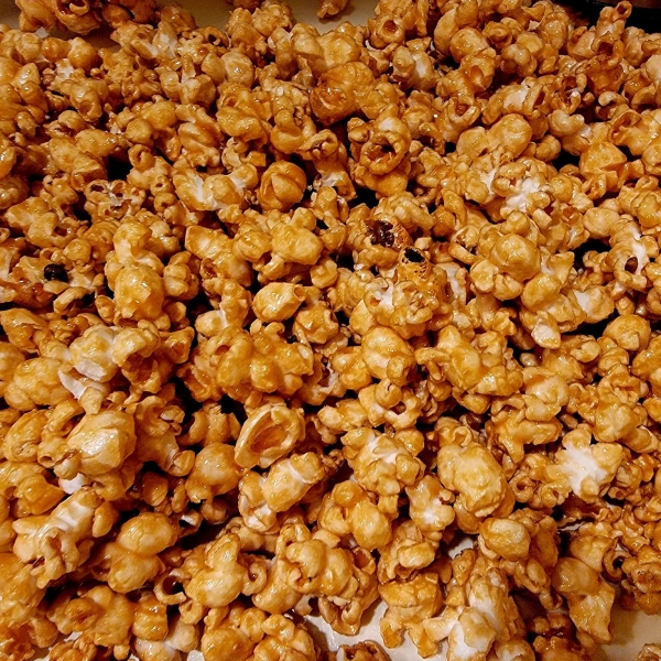 Microwave Caramel Popcorn