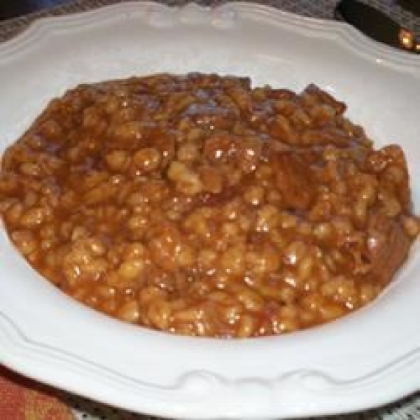 Mom's Italian Beef Barley Soup