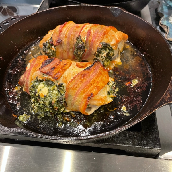 Spinach Stuffed Chicken Breasts