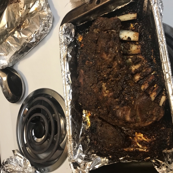 Roasted Lamb Breast