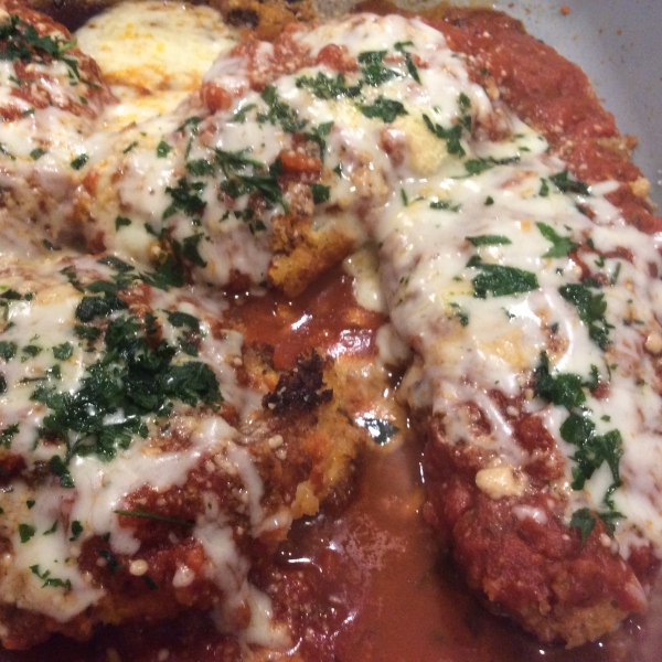 A 20-Minute Chicken Parmesan