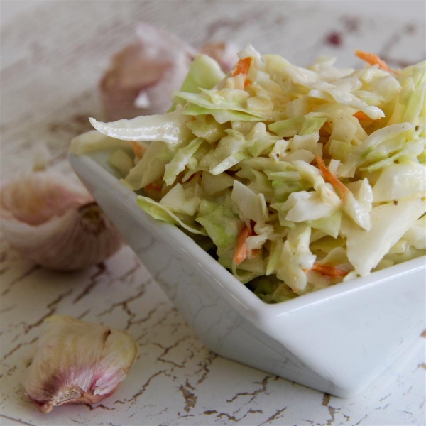 Vincent's Famous Garlic Coleslaw