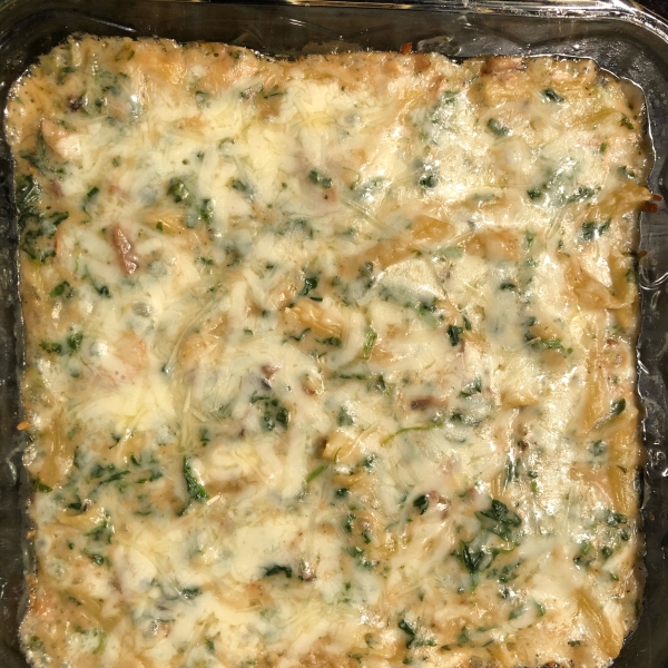 Portobello Penne Pasta Casserole