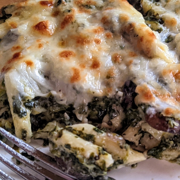 Portobello Penne Pasta Casserole