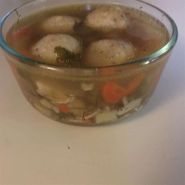 Angel Family Chicken Soup with Matzo Balls