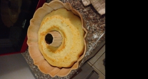 Yellow Cake Made from Scratch