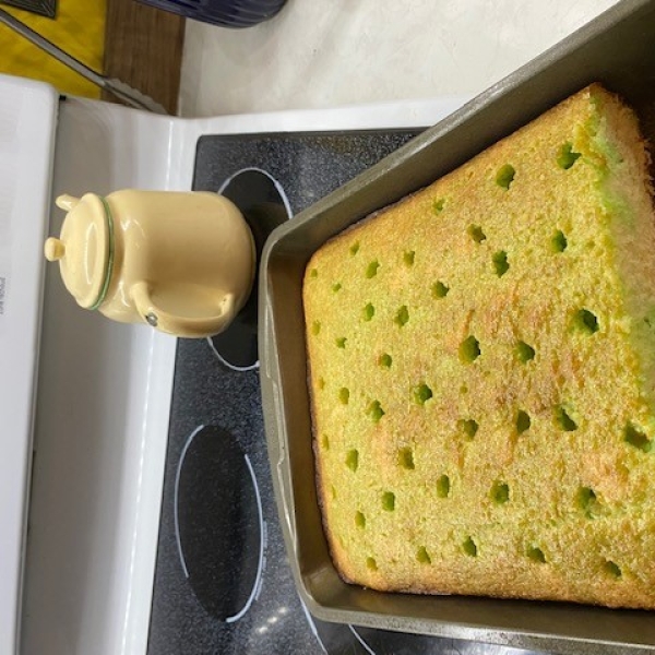 Yellow Cake Made from Scratch