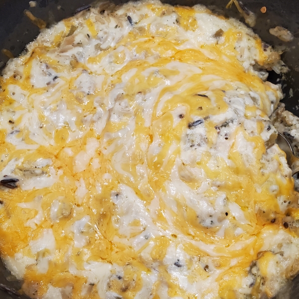 Green Chile and Rice Casserole