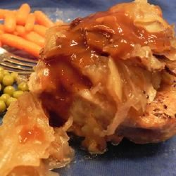 Pork Chops with Scalloped Potatoes