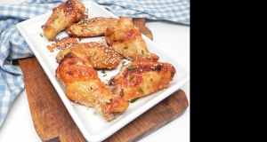 Baked Sesame Chicken Wings
