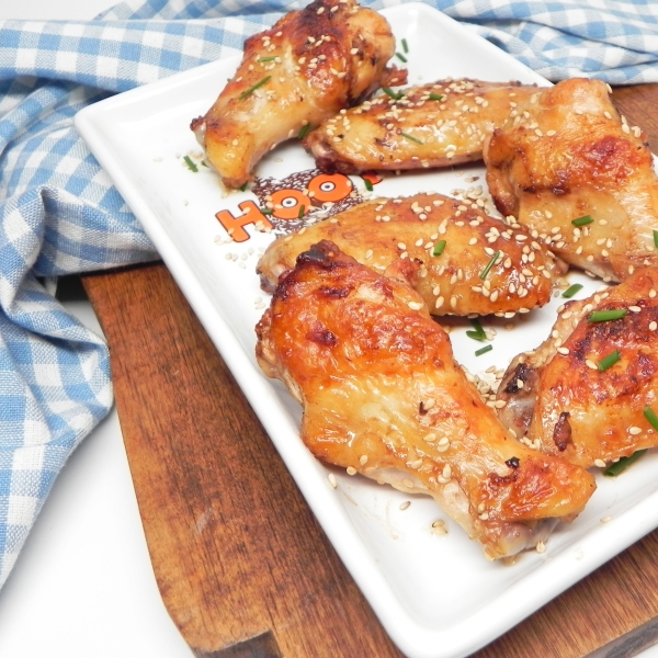Baked Sesame Chicken Wings