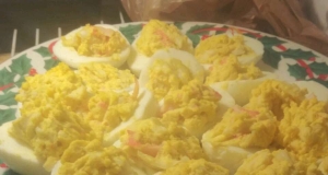 Crab-Stuffed Deviled Eggs