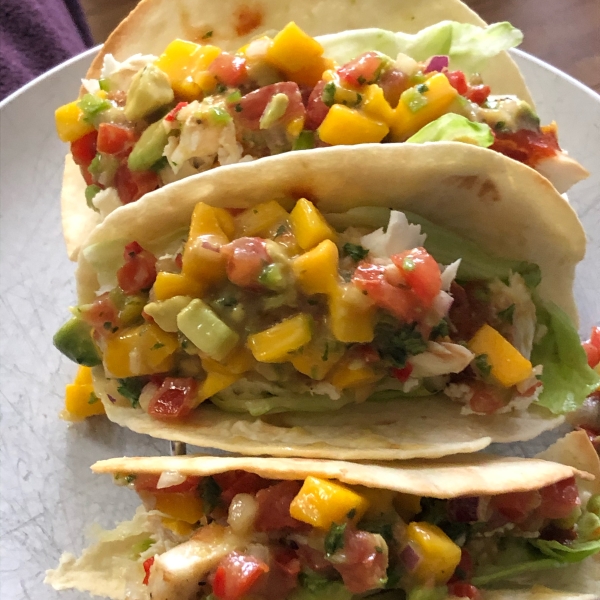 Halibut Soft Tacos