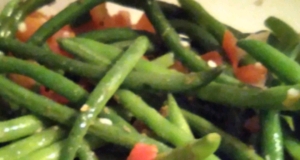 Marinated Green Beans with Olives, Tomatoes, and Feta