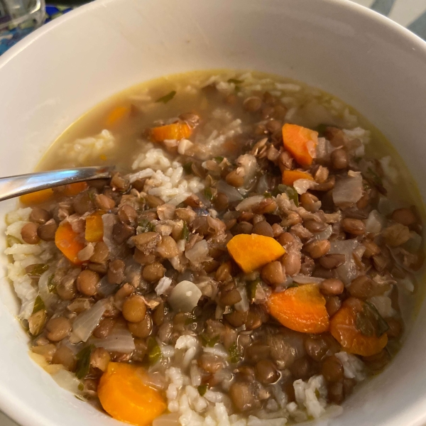 Lebanese Lemon Lentil Soup