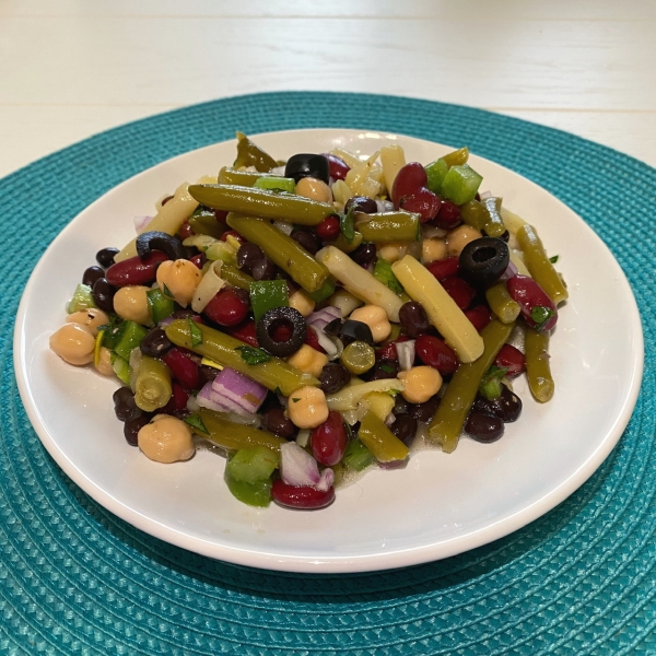 Mediterranean-Inspired 5-Bean Salad