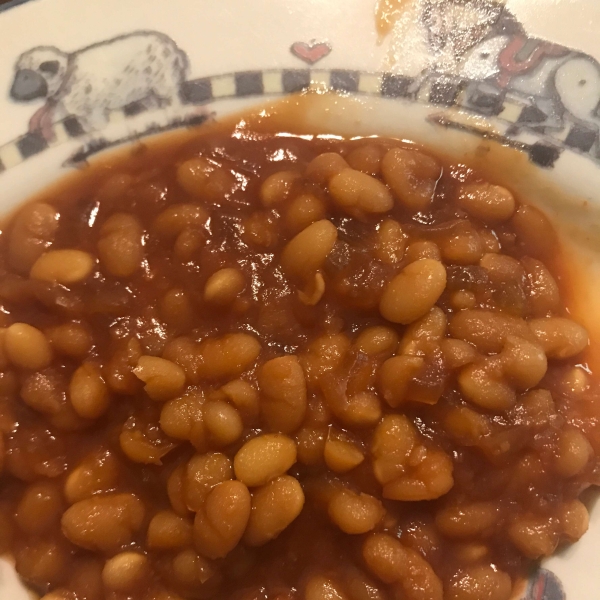 Slow Cooker Homemade Beans