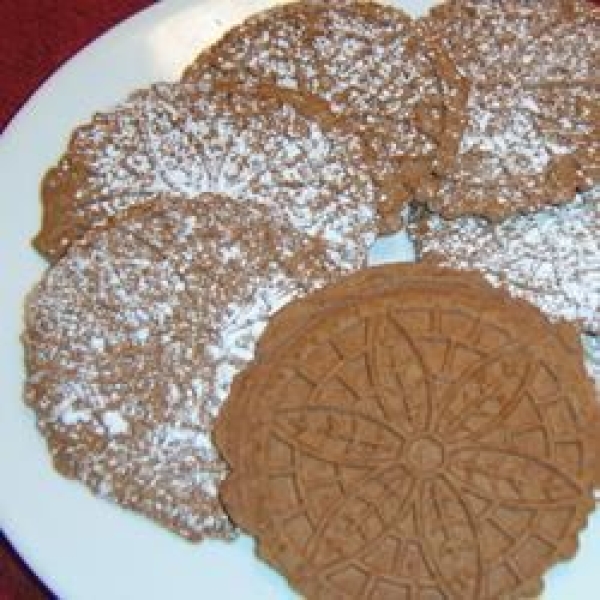 Chocolate Pizzelles