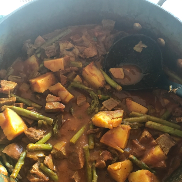 Lamb and Asparagus Stew
