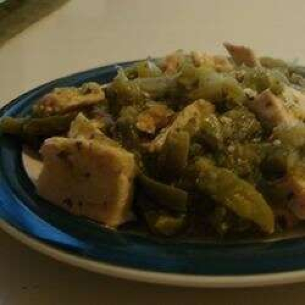 Pollo con Nopales (Chicken and Cactus)