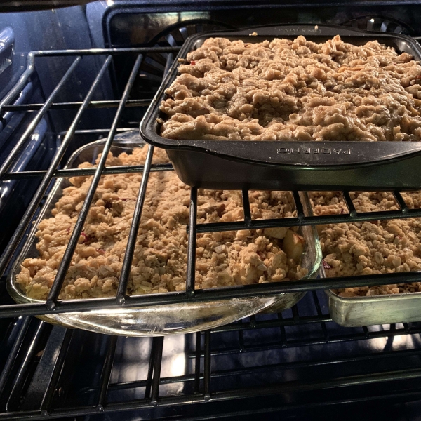 Oatmeal Cookie Apple Crisp