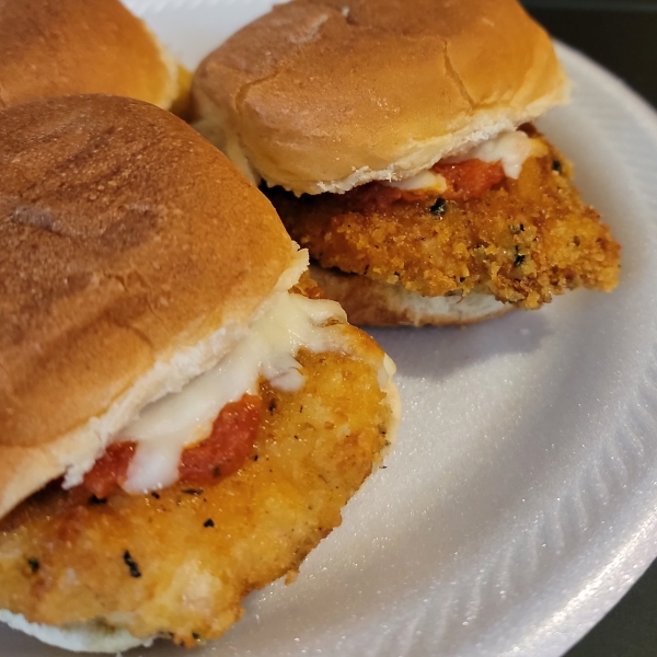 Chicken Parmesan Sliders