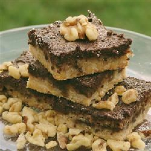 Chocolate Walnut Bars