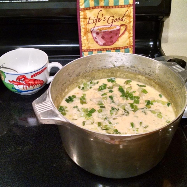 Marion's Super Easy Corn Crab Bisque