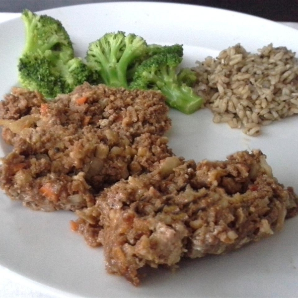 BBQ Oatmeal Meatloaf