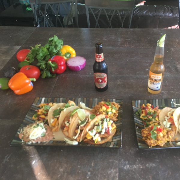 Caribbean Fish With Mango Salsa