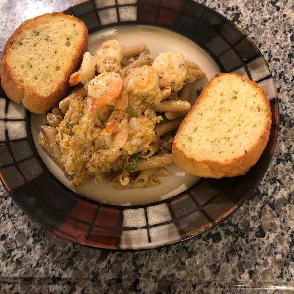 Garlic Parmesan Baked Shrimp