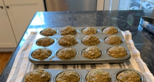 Healthy Pumpkin Zucchini Muffins