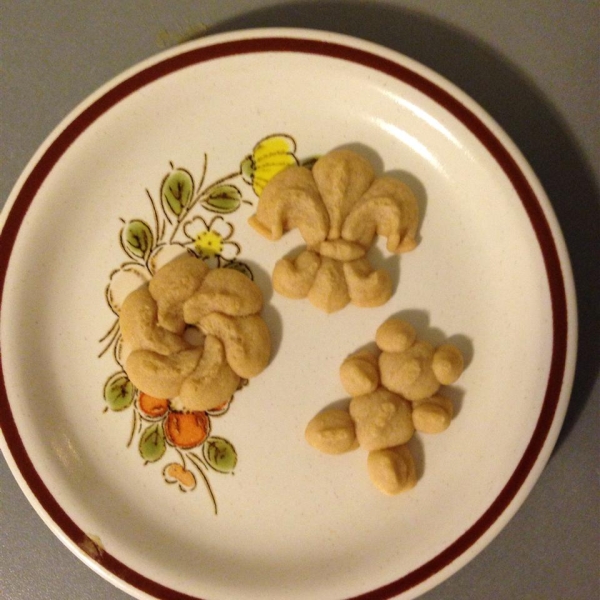 Brown Sugar Shortbread Cookies