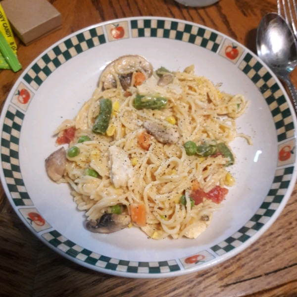 Quick and Easy Chicken Spaghetti