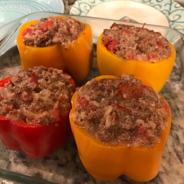 Stuffed Orange Peppers