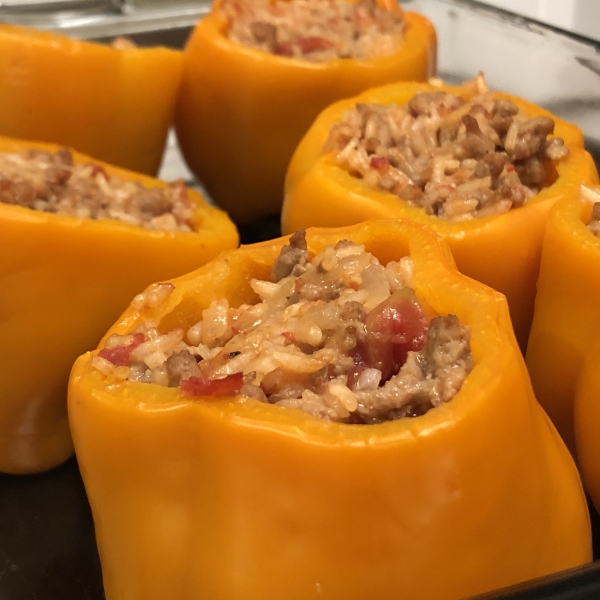 Stuffed Orange Peppers