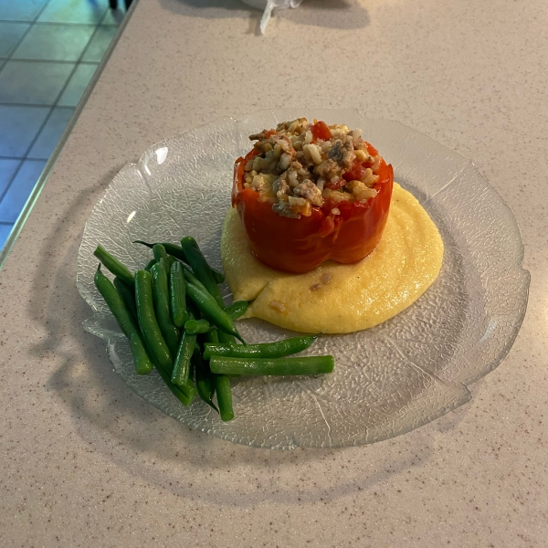 Stuffed Orange Peppers